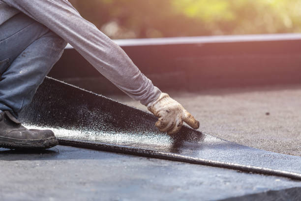 Professional Basement Waterproofing technician working in Surf City, NC